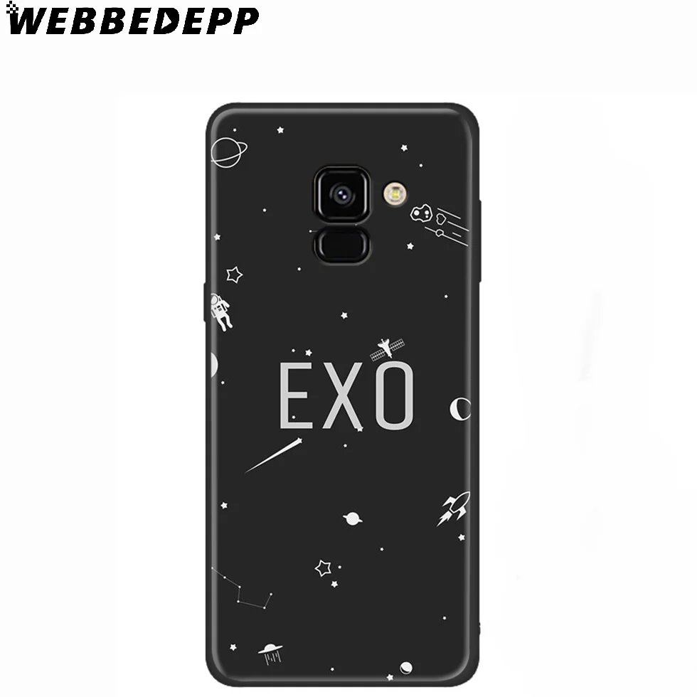 WEBBEDEPP Exo Bands K Pop силиконовый чехол для Samsung Galaxy A3 A5 A6 A7 A8 A9 A10 A20 A30 A40 A50 A70 M10 M20 M30 |