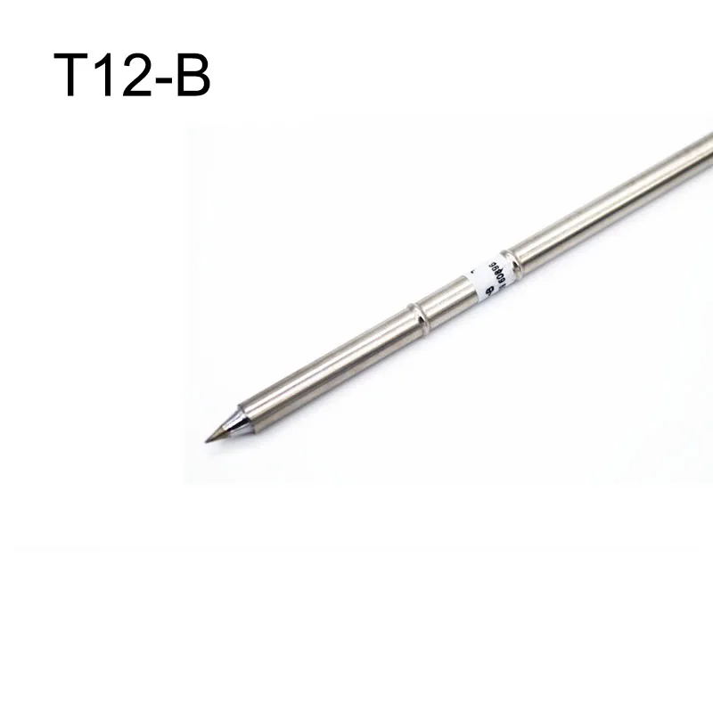 4Pcs/lot Solder Iron Tip T12 series T12-B T12-B2 T12-B3 T12-B4 for Hakko Soldering Rework Station FX-951 FX-952 T12-IL T12-JL02 - купить по