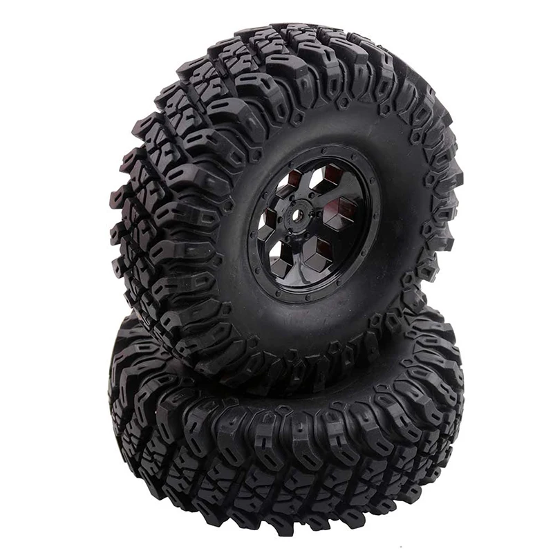 2 шт. RGT 86100 модель колеса автомобиля D118mm резиновые шины R86034 118*40 мм внедорожные для