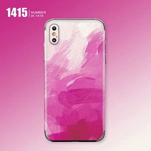 1415 note model GOOYIYO-для iPhone X, XR, XS, Max, наклейка для телефона, роскошная, сделай сам, индивидуальная наклейка, 3 м, виниловая кожа, для iPhone 6, 6 S, 7, 8 Plus, наклейка - Цвет: 1415 note model