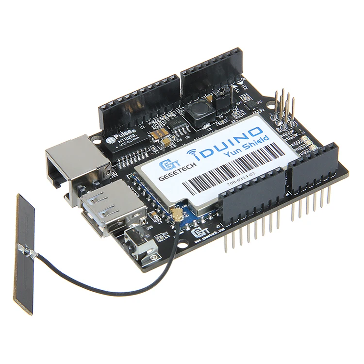 Linux WiFi Ethernet (локальная сеть) USB All in one Yun Shield совместимый с Arduino Leonardo UNO Mega2560