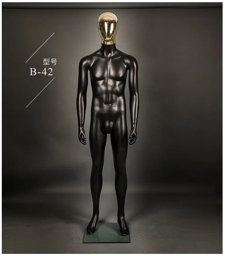 Новый стиль высшего уровня всего тела Манекен чернокожий мужчина модель сделано