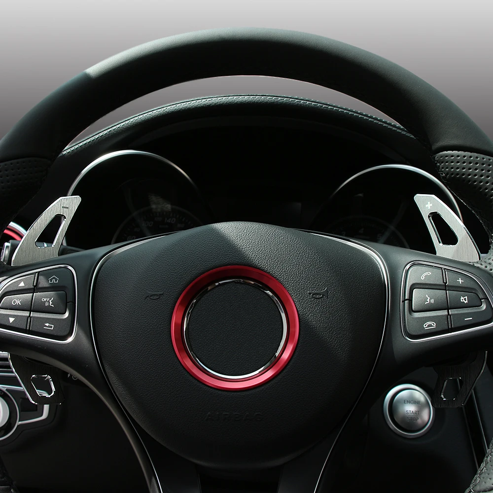 Расширитель руля для Mercedes A B C E ML GL CLA GLA GLK SL SLK Class Benz W176 W246 C117 W212 W204 X156|steering wheel paddle
