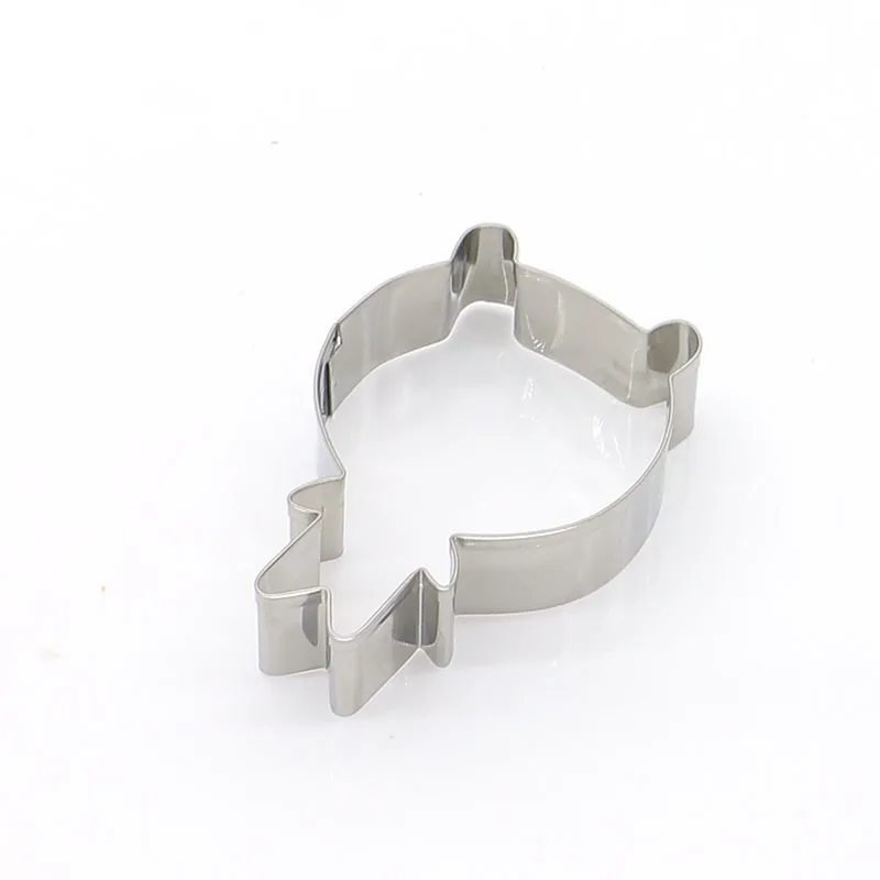 Форма медведя из нержавеющей стали для резки печенья 3D бисквит мастика форма