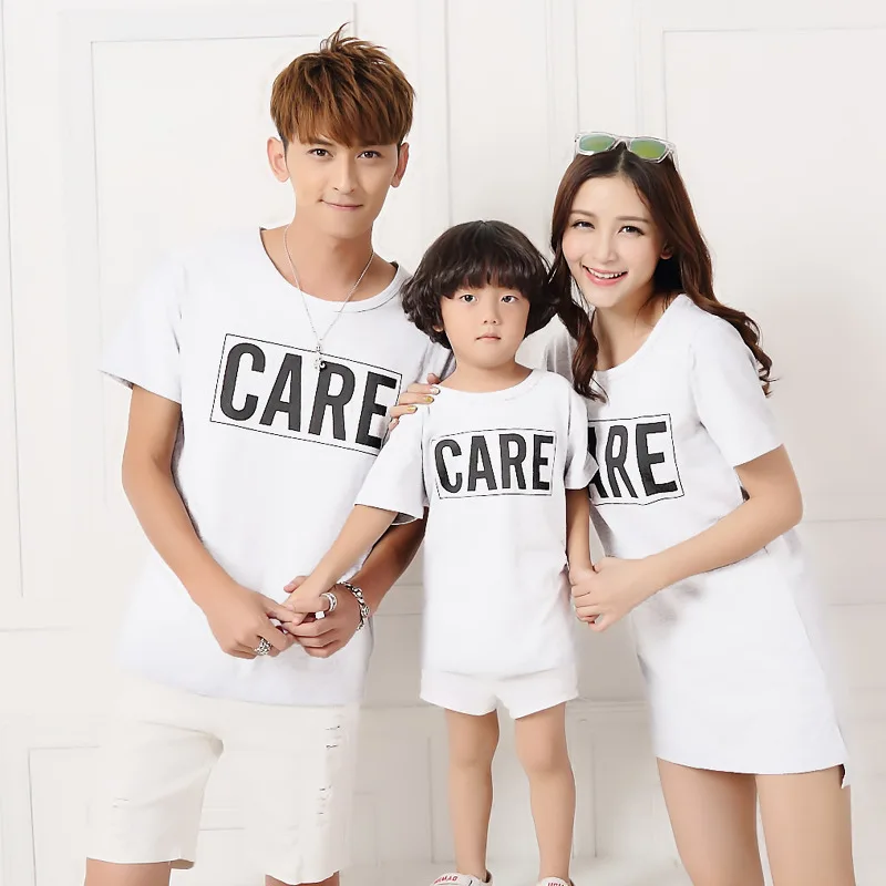 Family look next summer family matching clothes mother daughter father and son outfits mae e filha navy stripe casual shirt | Мать и