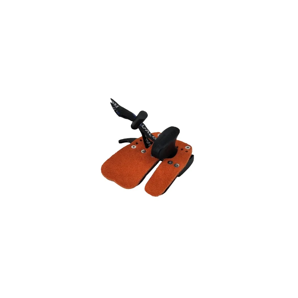 Профессиональные защитные перчатки для стрельбы из лука черные кожаные правой