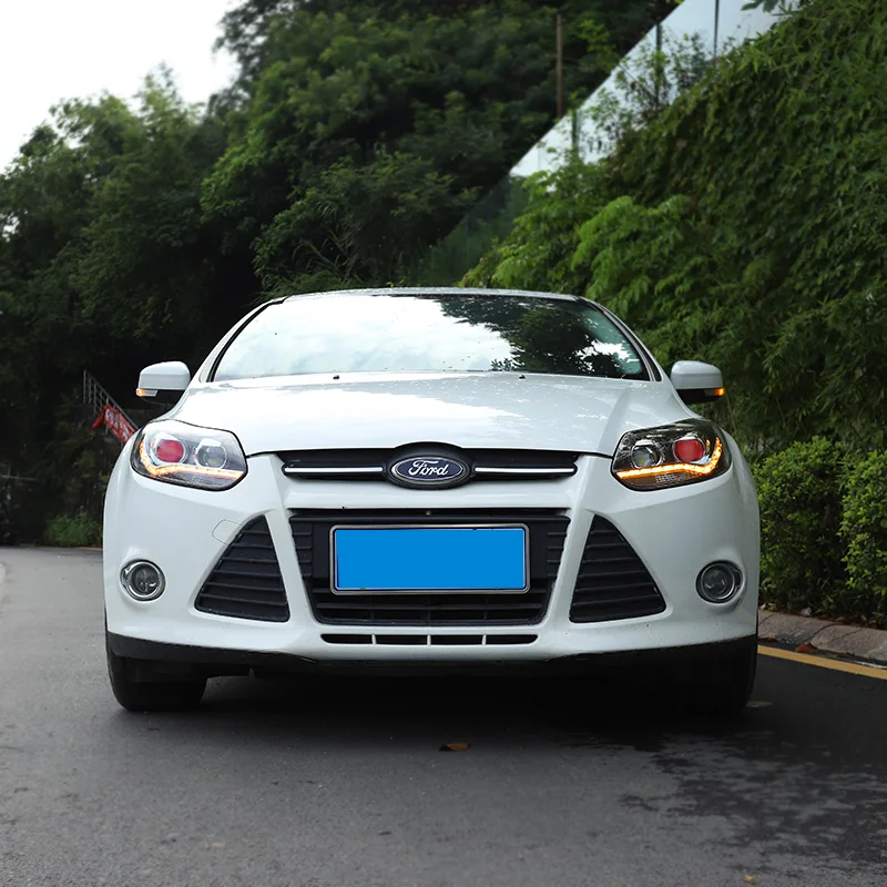 Автомобильный Стайлинг светодиодный налобный фонарь для Ford Focus 3 головной