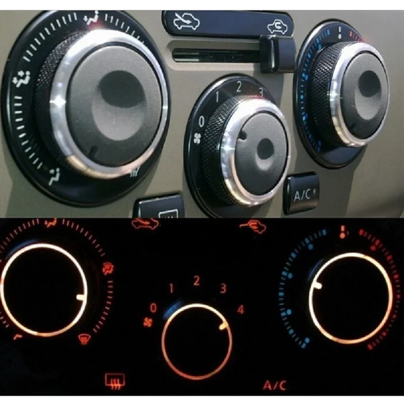 Ручка кондиционера из алюминиевого сплава для Nissan TIIDA VN200 LIVINA 04-10 Sylphy 2012 3