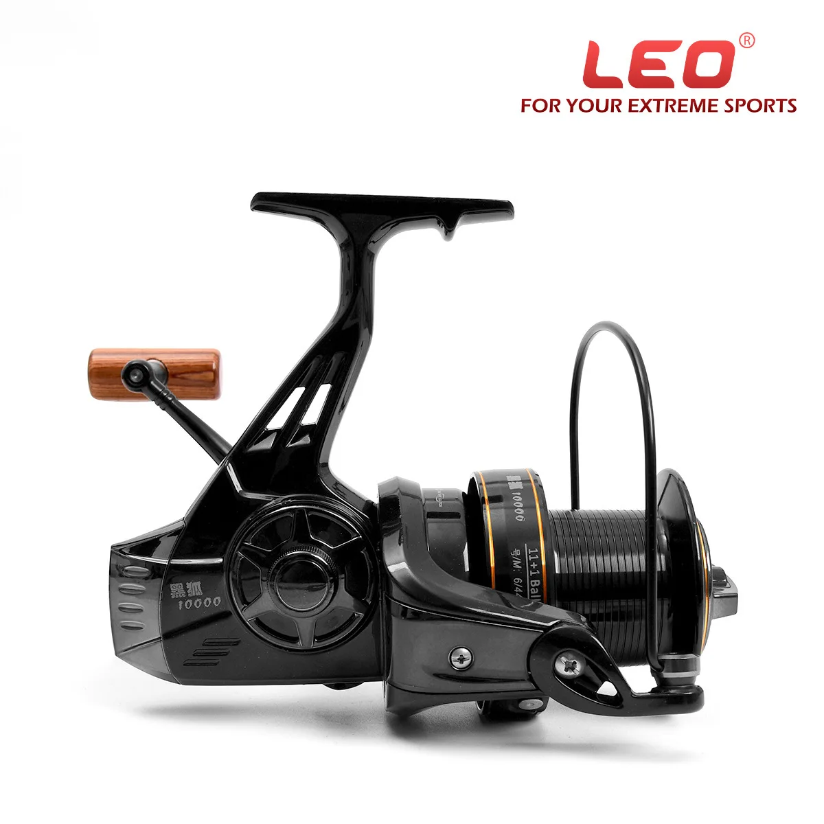

Рыболовная катушка LEO, спиннинговое колесо, Передаточное отношение 4,1: 1, шариковый подшипник 11 + 1BB, глубоководная Рыболовная Снасть из нержа...