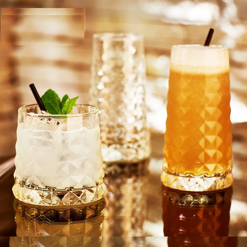 Crystal Glass Classical Bohemia Design Cup For Whiskey Wine Vodka Bar Club beer wine glass | Дом и сад