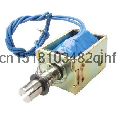 

DC24V 1A 10mm Stroke 15N Force Open Frame Pull Solenoid Electromagnet