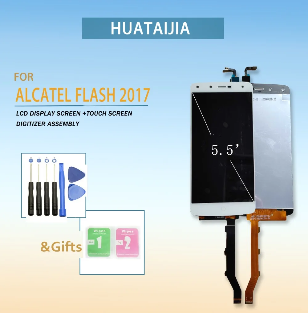Новое поступление + wiframe для Alcatel flash 2017 сенсорный экран с ЖК дисплеем в сборе