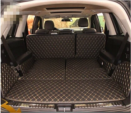 

Top quality! Special car trunk mats for Mercedes Benz GLS 550 7 seats 2019-2016 durable boot carpets cargo liner for GLS550 2018