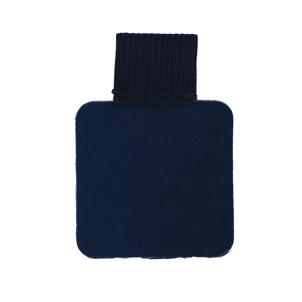 blue 1 шт. самоклеящаяся Кожаная подставка для ручек, зажимы для тетрадей, журналов, органайзер для ручек, школьные канцелярские принадлежности - Цвет: blue