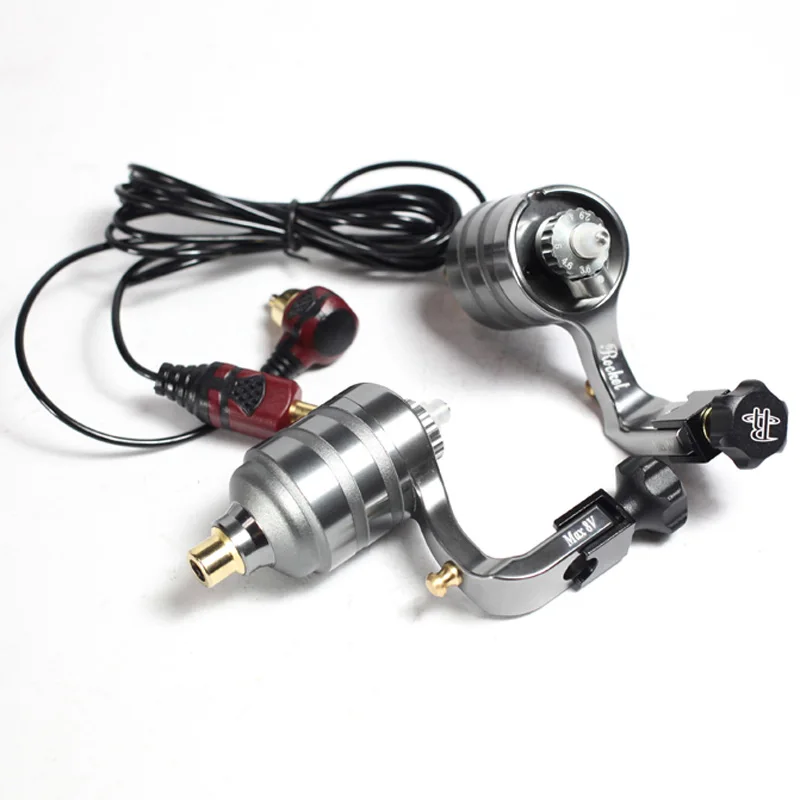 Tattoo Machine Ракета тату машина RCA зажим шнур машина прямой привод татуировки пистолет регулируемый ход татуировки машины Mabuchi двигатель татуировки машина - Цвет: Tattoo Machine