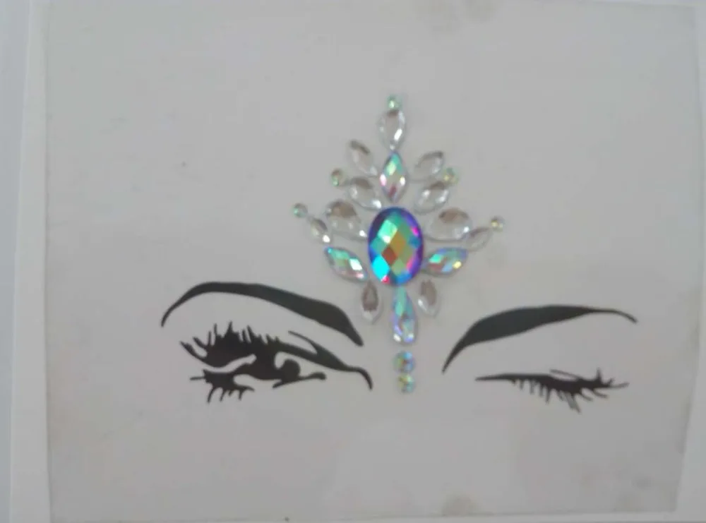 Наклейка для дрели из акриловой смолы Bindi подобранная вручную в богемном и