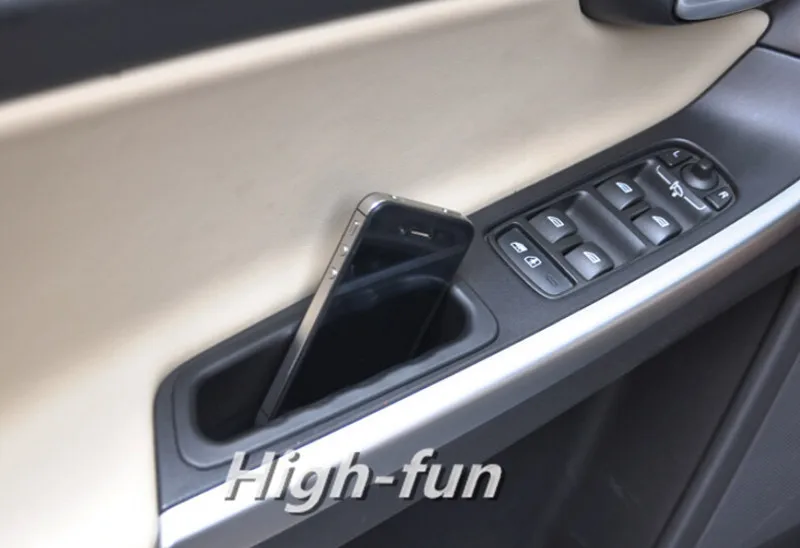 2 шт. контейнер для передней двери подлокотник коробка хранения VOLVO XC60 2010 2011 2012 2013