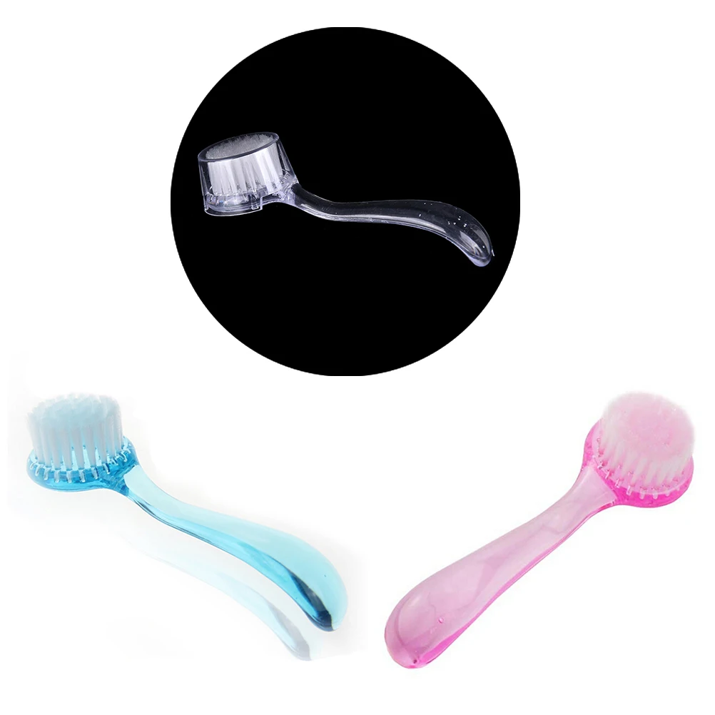 Горячая Распродажа с круглым носком мытье кистей для макияжа Пластик