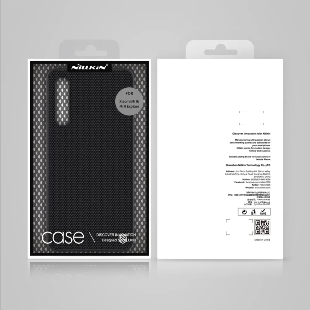 NILLKIN Textured Case For Xiaomi Mi9 mi 9 Ultra Silm Nylon Fiber Non-slip Business Frosted Back Cover Explorer | Мобильные телефоны