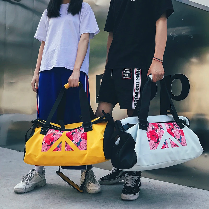 Сумки через плечо с цветочным принтом в стиле хип хоп модные сумки тоут для