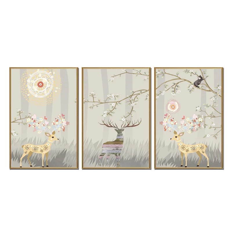 

Factory wholesale (No Framed) Modern abstract landscape Canvas Print On Canvas Printing Wall Pictures 12YM-A-583