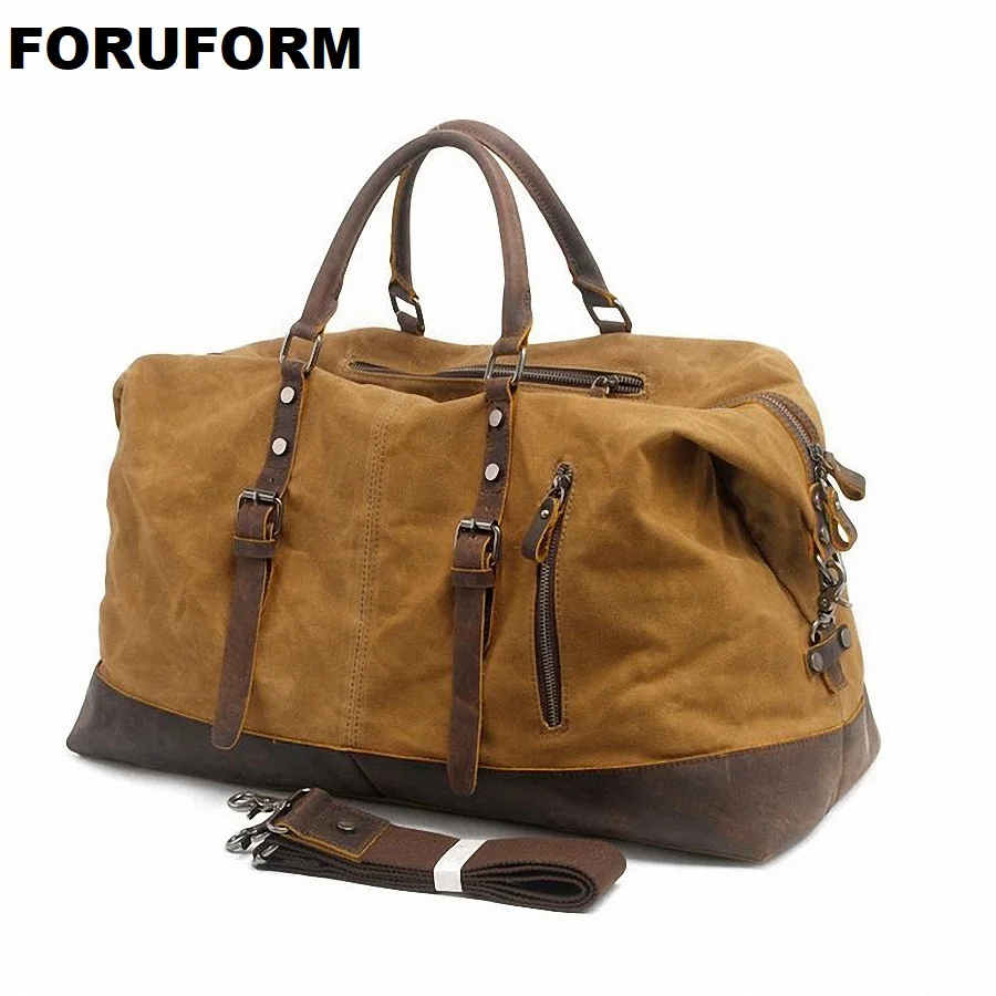 Men's Travel Bags Casual Shoulder Bag Men Messenger Bags Large Handbag Waterproof Men's Travel Duffle LI-1260