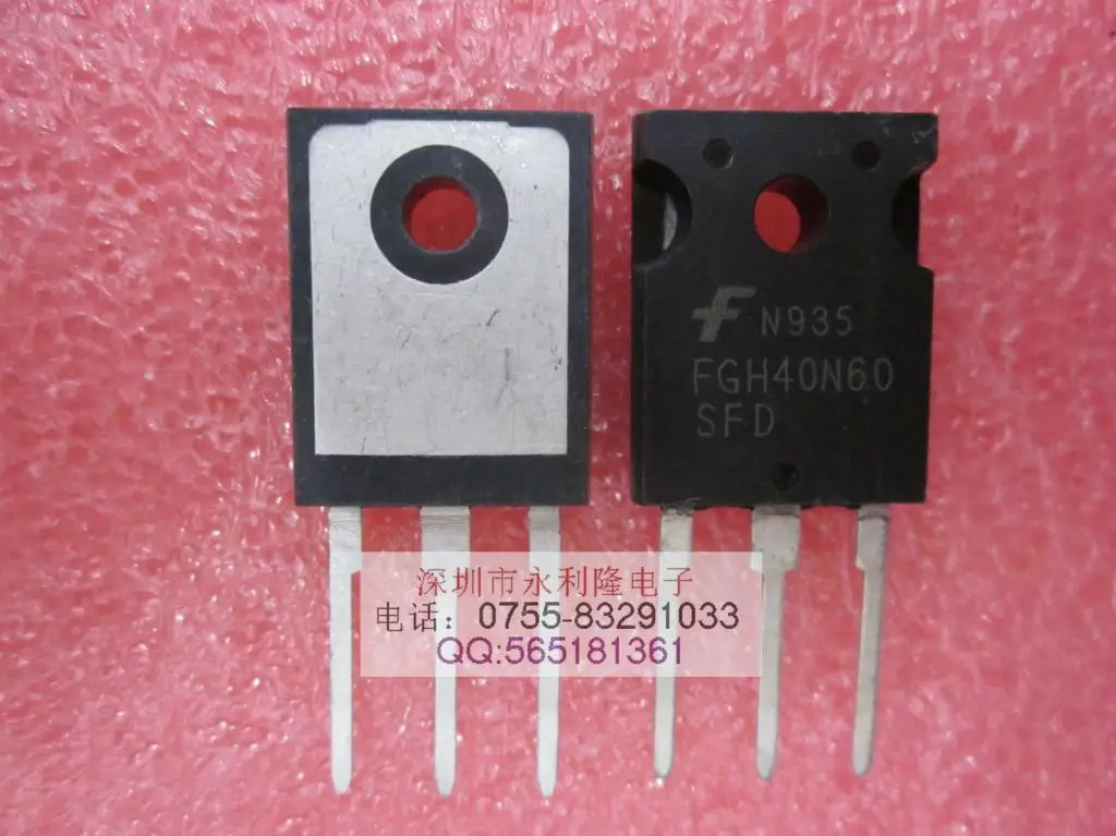 

2PCS/ FGH40N60SFD FGH40N60UFD 40A600V TO247 TO-247