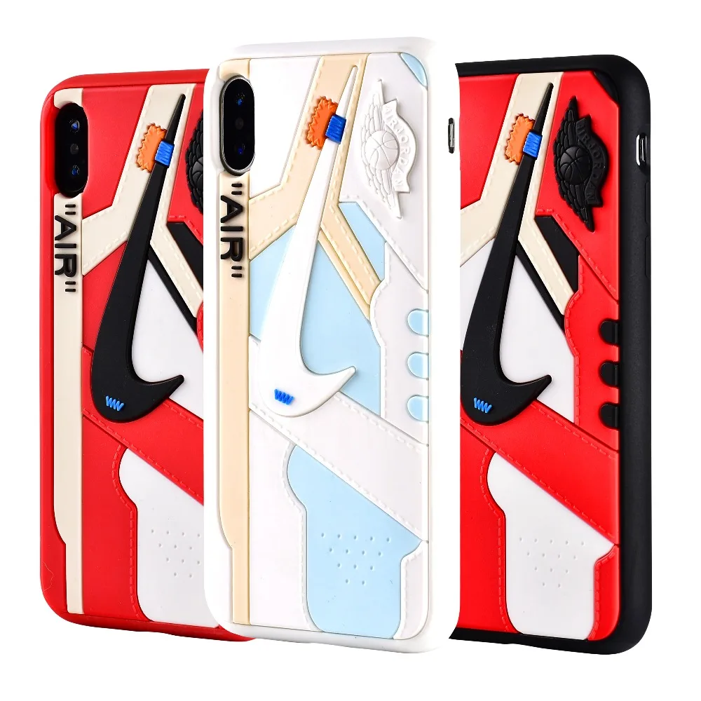 Модные 3D NBA Air Dunk Jordan спортивные баскетбольные кеды мягкие телефонные чехлы для