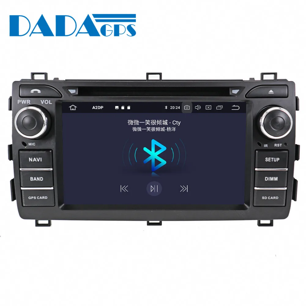 Мультимедийная магнитола для Toyota Auris мультимедийный DVD плеер на Android 9 0 4 + 32 ГБ с GPS