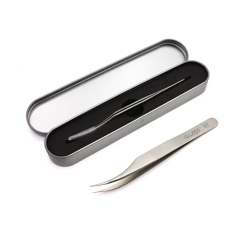 Премиум Красота Макияж Пинцет наращивание ресниц ультра жесткость точность