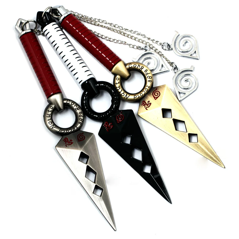 9 типов 17 см Большой размер Наруто Логотип миссис Асад нож модель оружия съемный с