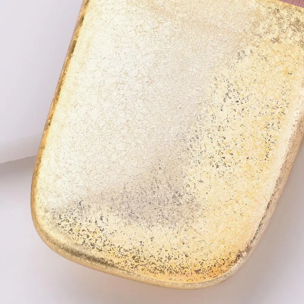 Single makeup brush Flat head Foundation plastic Scrub gold make up brushes portable travel Beauty tools new arrival | Красота и