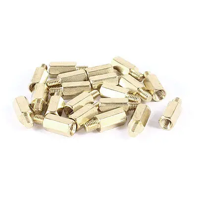 

20 Pcs PC PCB Motherboard Brass Standoff Hexagonal Spacer M3 9+4mm