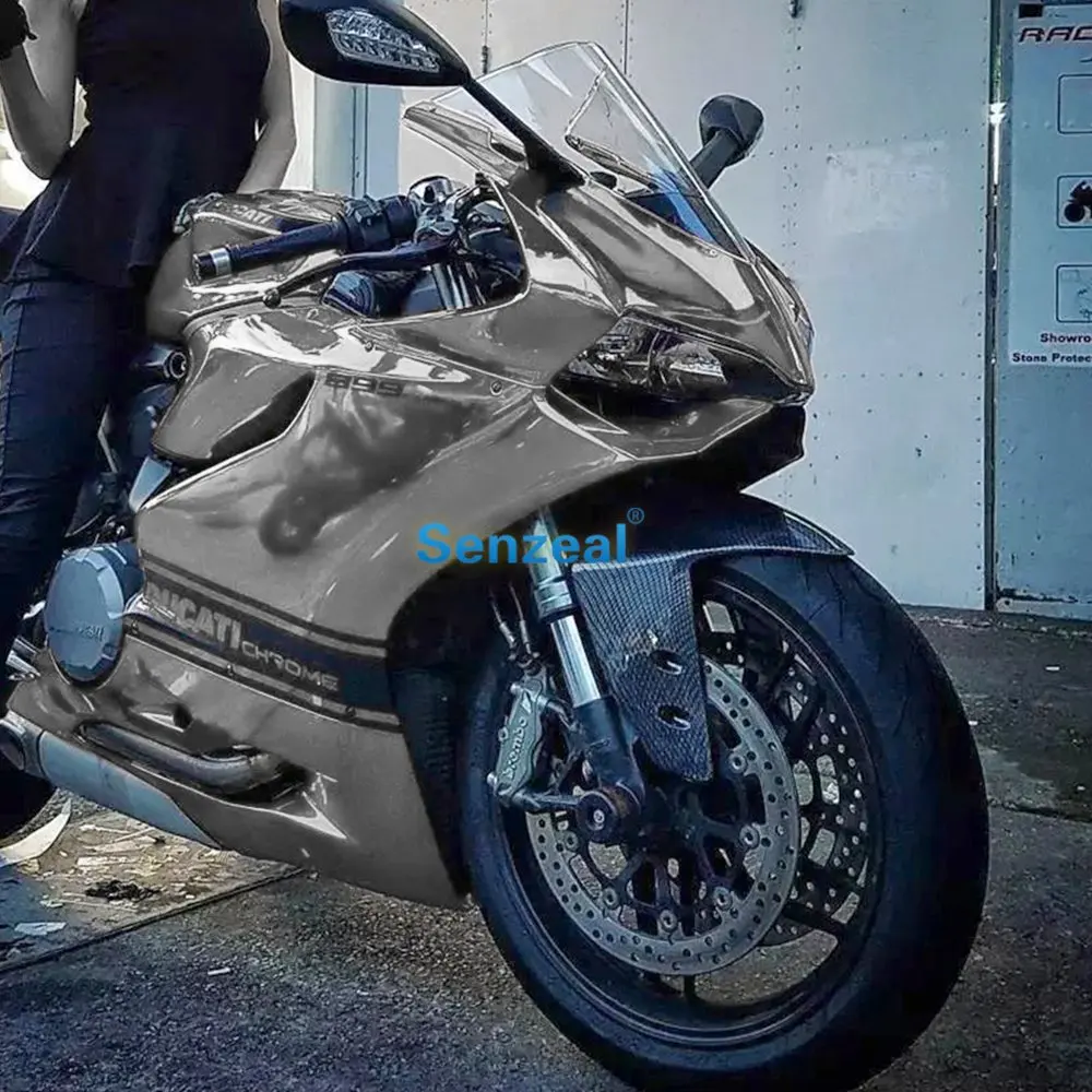 

SENZEAL 152x30cm 152x50cm Car Wrap Stickers Plating 8 Colors Bright Mirror Mask Decal Air Release Film Body Modification Film