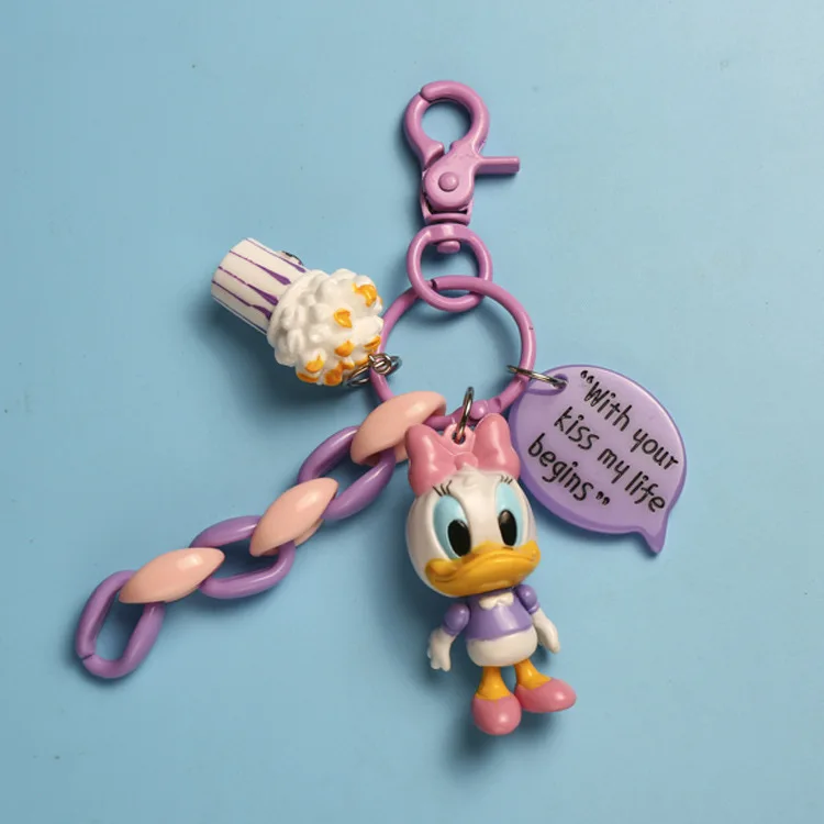 Daisy keyring Милый силиконовый чехол для ключей для Apple Airpods, аксессуары для Bluetooth наушников, защитный чехол для Air pods - Цвет: Daisy keyring