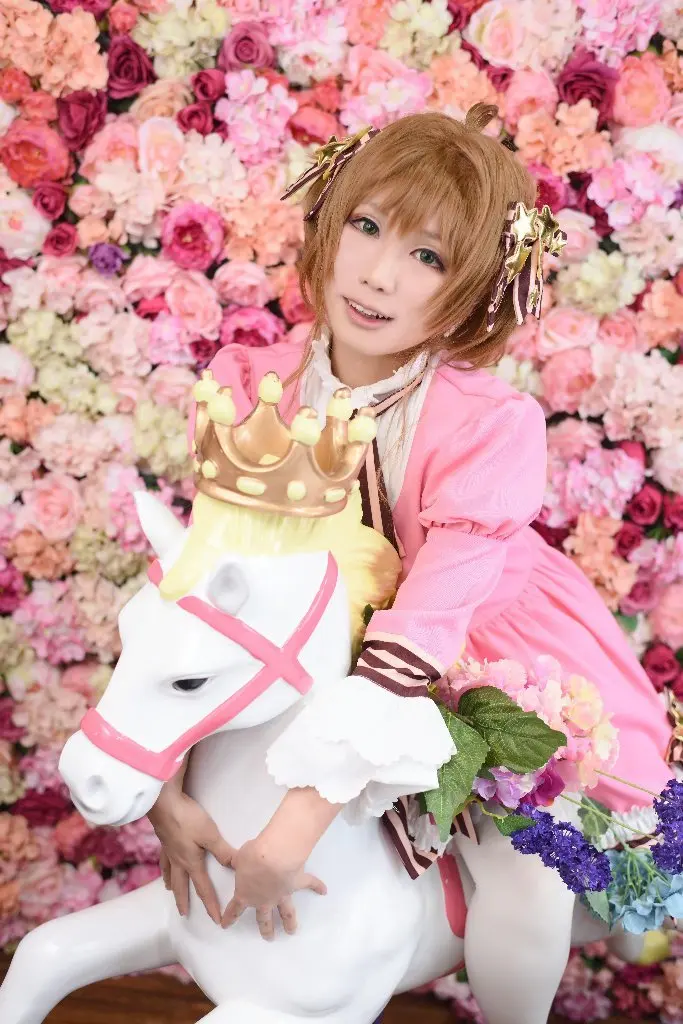 Женский костюм для косплея Cardcaptor Sakura розовое платье на годовщину 20-го юбилея