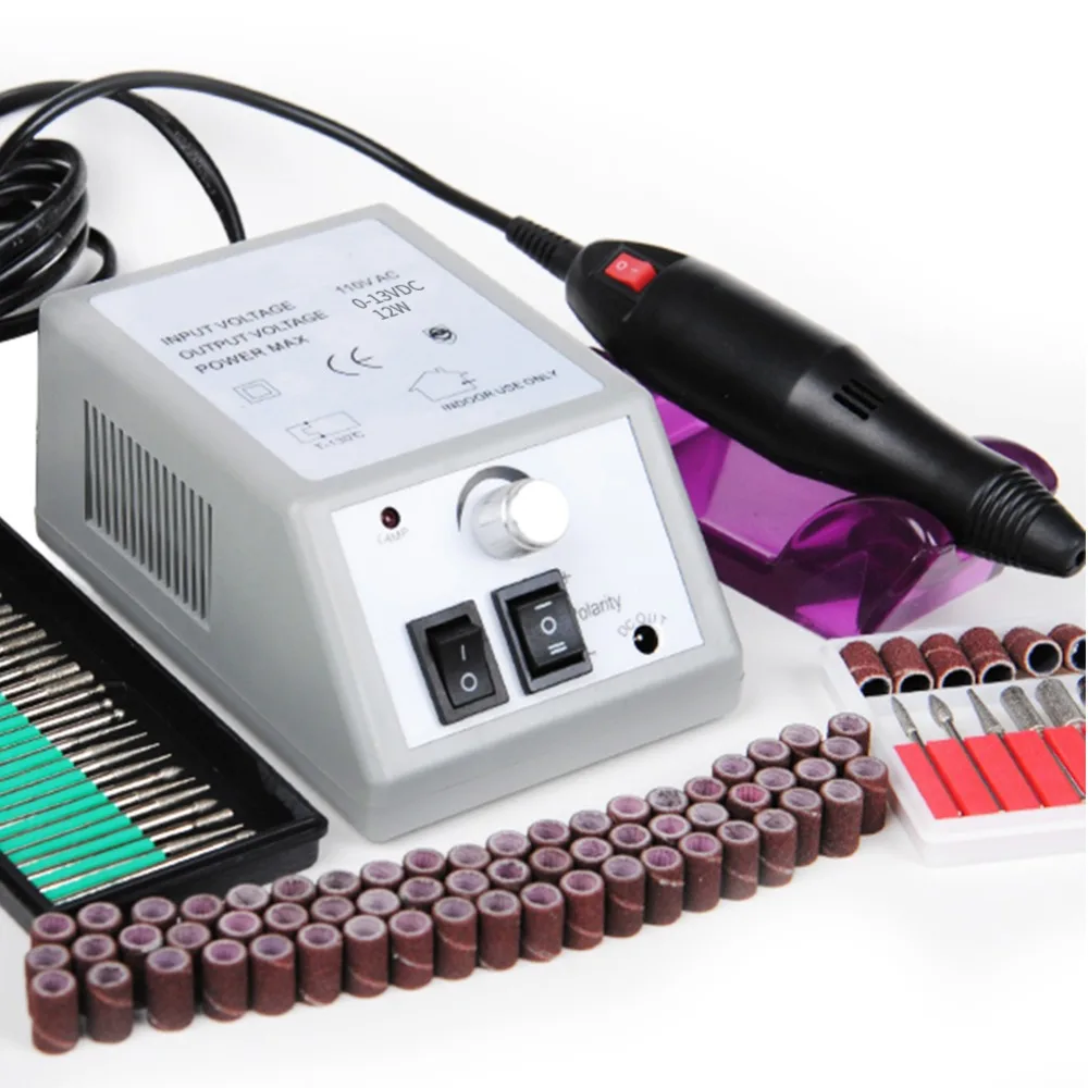 Электрический маникюрный набор Pro Nail сверла аксессуар пилки для маникюра машины