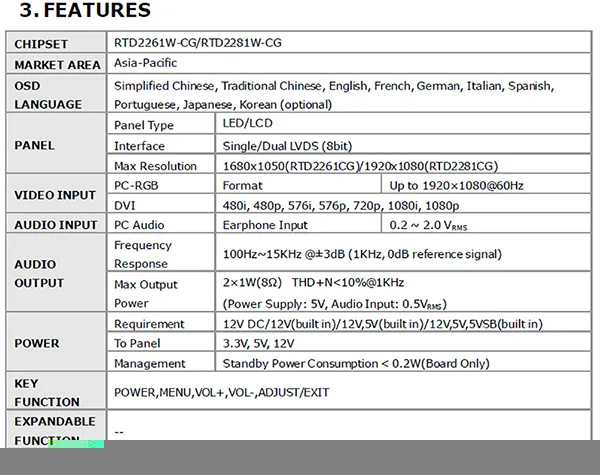 Для B154EW02 CLAA154WA05 VGA + DVI M. RT2261 LCD/LED плата драйвера контроллера 1280x800 LVDS монитор