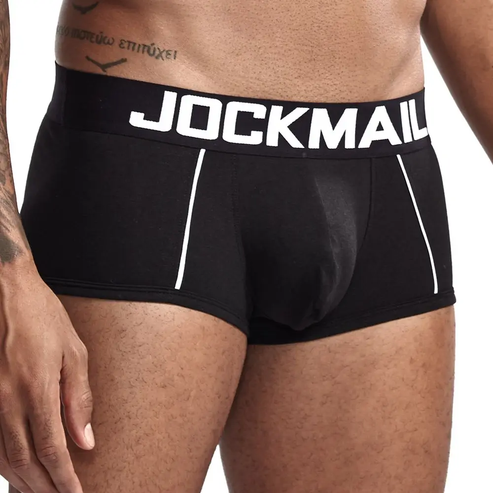 JOCKMAIL, Мужская одежда,, боксеры, шорты, мужские боксеры, мужское нижнее белье, хлопок, дышащие, сексуальные, cueca, боксеры, ropa interior hombre slip
