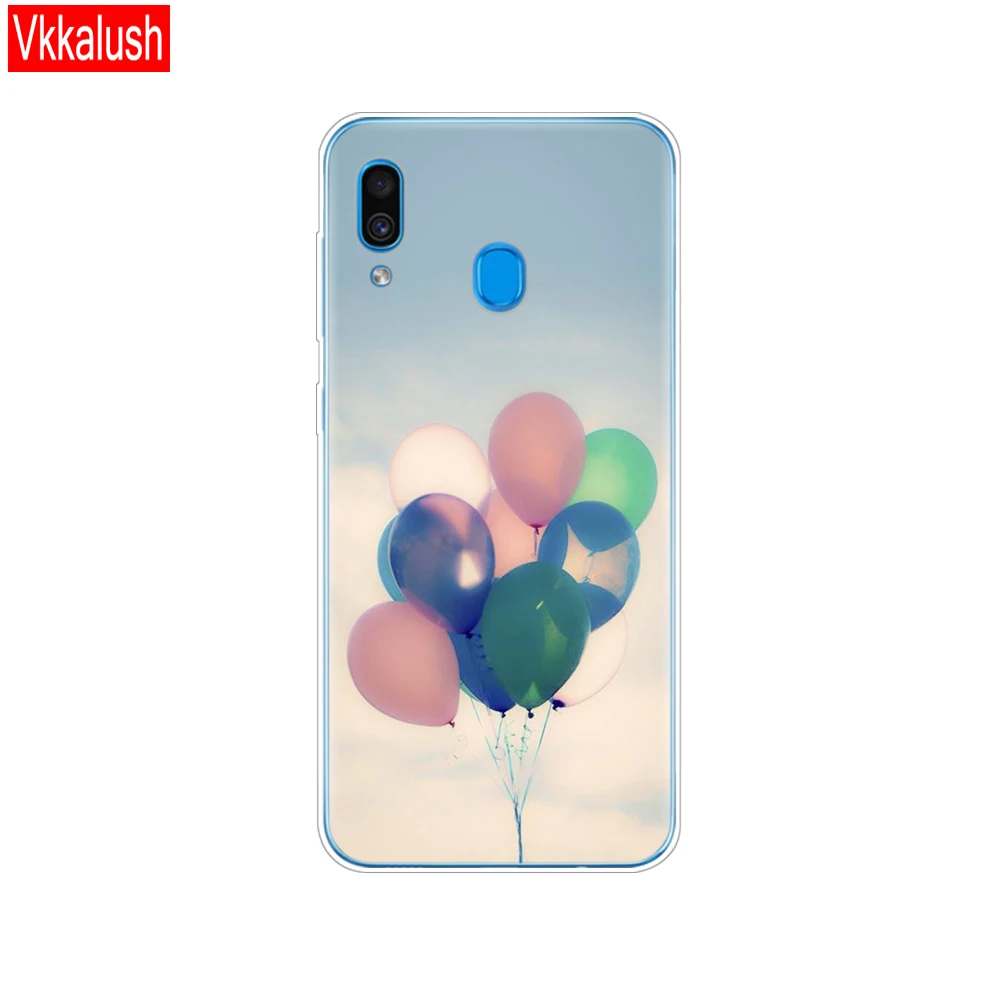 80015 Чехол для Samsung Galaxy A20, чехол A20E, силиконовая задняя крышка для Samsung A20 A 20 A205F A20E A202F, мягкий чехол, бампер - Цвет: 80015