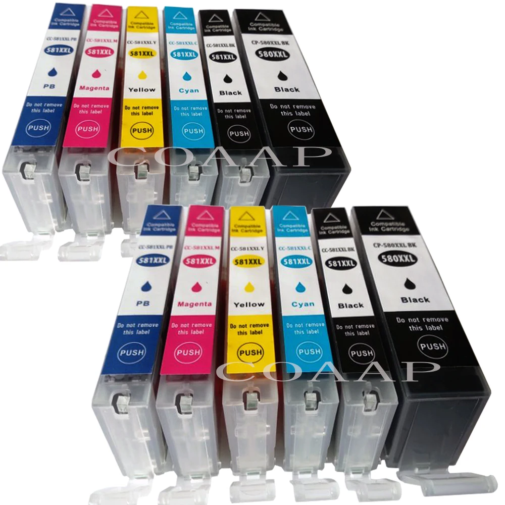 Совместимые чернила для Canon Φ чернильный картридж подходит PIXMA TR7550 TR8550 TS6150 TS6151 TS8150