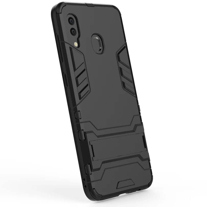 Для Samsung Galaxy A30/A 30 тонкий ударопрочный робот-Броня протектор гибридный прочный