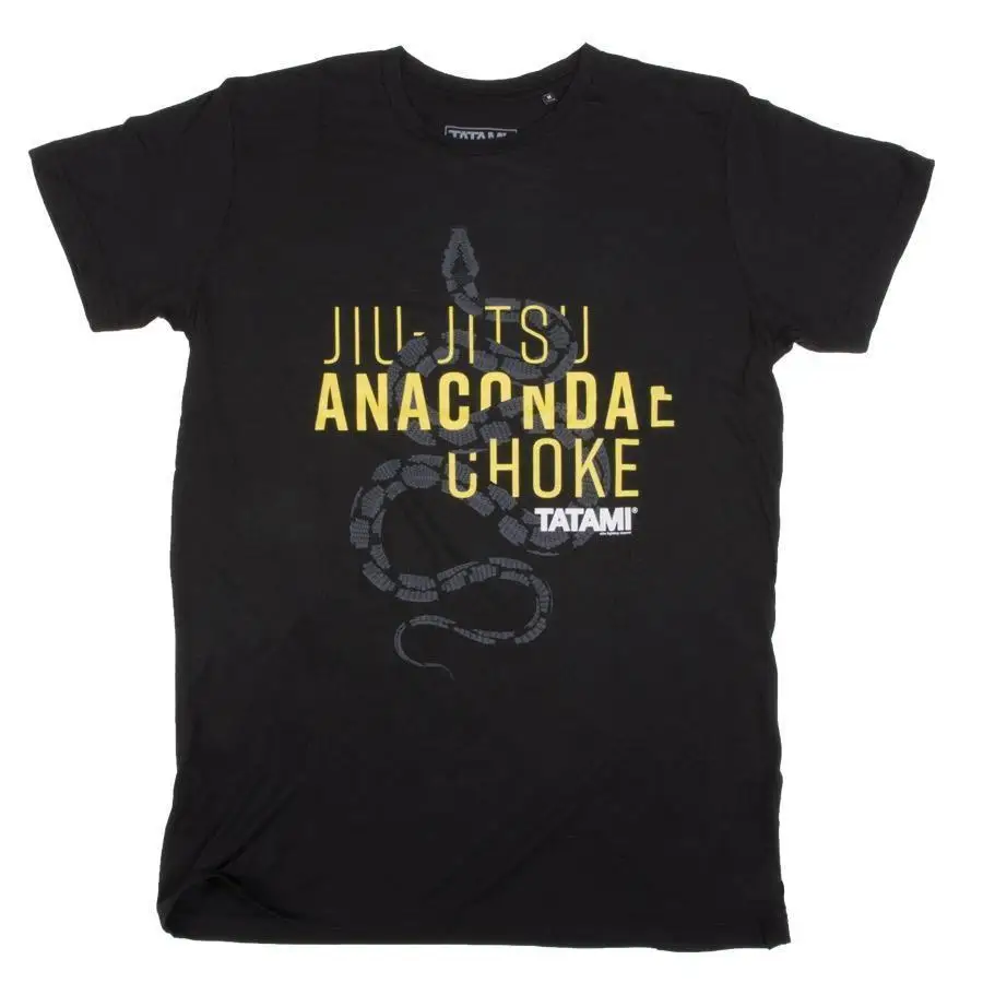 BJJ Jiu Jitsu Anaconda Choke Футболка harajuku Короткая Повседневная футболка хип хоп мужские