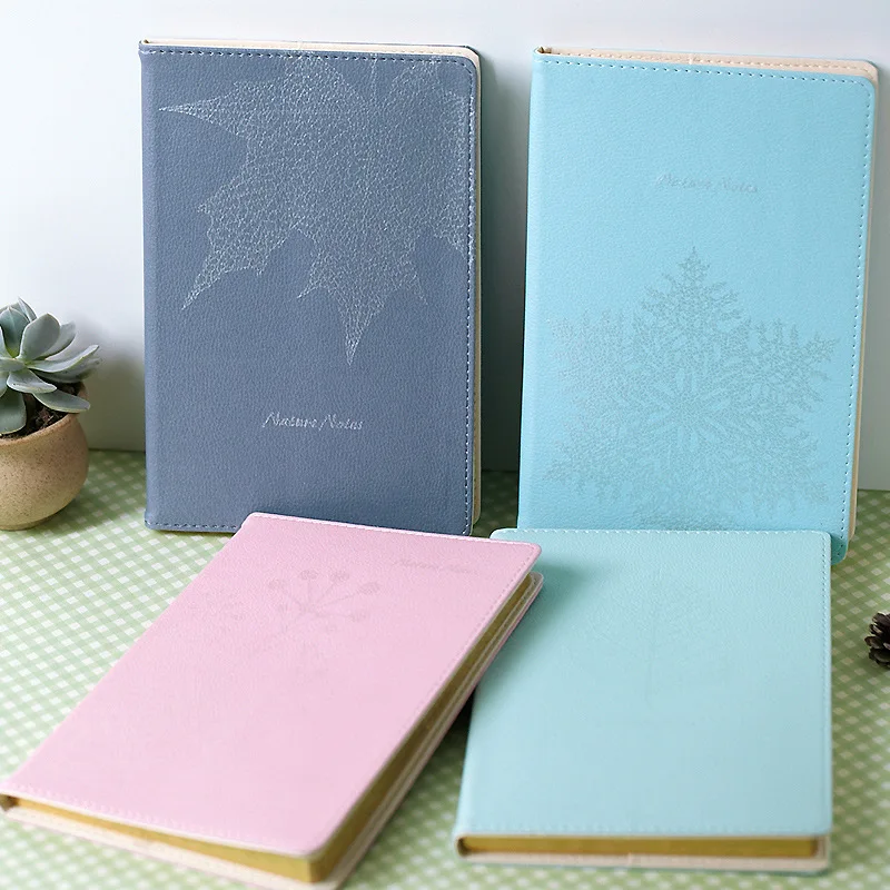 Креативный канцелярский блокнот из искусственной кожи простой эффективный