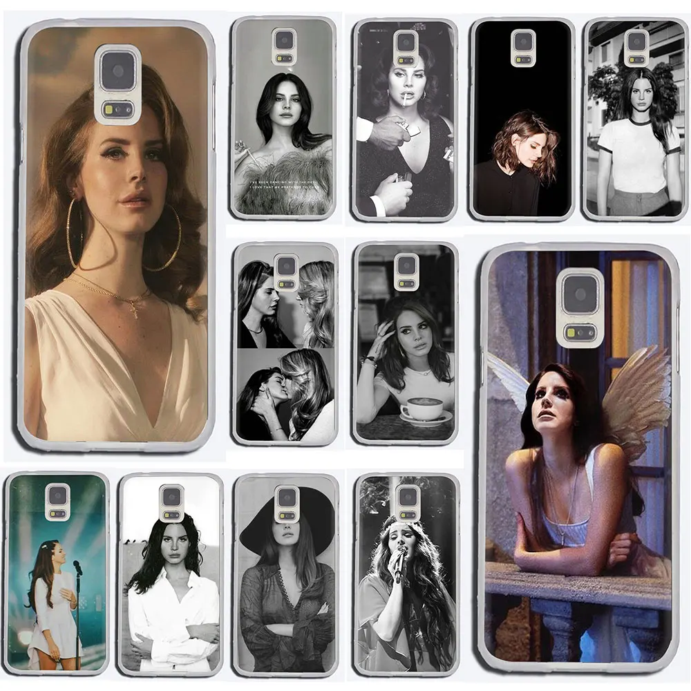 Твердый чехол для телефона Lana Del Rey Samsung Galaxy S6 7 Edge S8 9 10 Plus Note 8 M10 20 30 | Мобильные