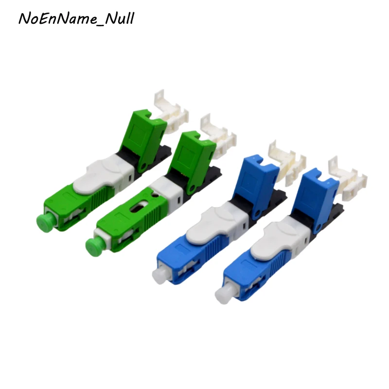 

100PCS Optic Fiber Quick Connector FTTH SC/UPC SC/APC Single Mode Fast Connector Special Fiber Optic Equipment