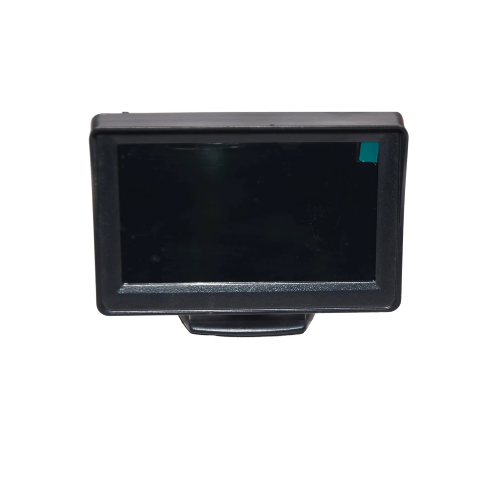 Monitor only BYNCG 4,3 дюймов TFT ЖК-монитор автомобиля складной монитор дисплей камера заднего вида парковочная система для автомобиля заднего вида NTSC PAL - Название цвета: Monitor only