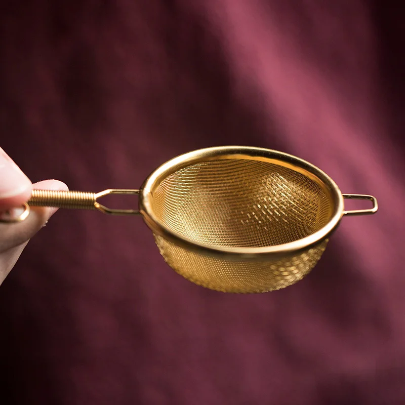 Tin tea strainers TANGPIN инструменты для кофе и чая, медные чайные ситечки ручной работы, аксессуары для чая кунг-фу - Цвет: Tin tea strainers
