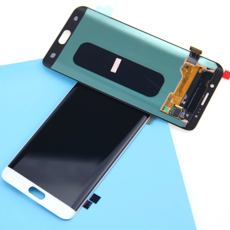 100% протестированный супер Amoled для samsung Galaxy S6 Edge Plus ЖК-дисплей сенсорный экран
