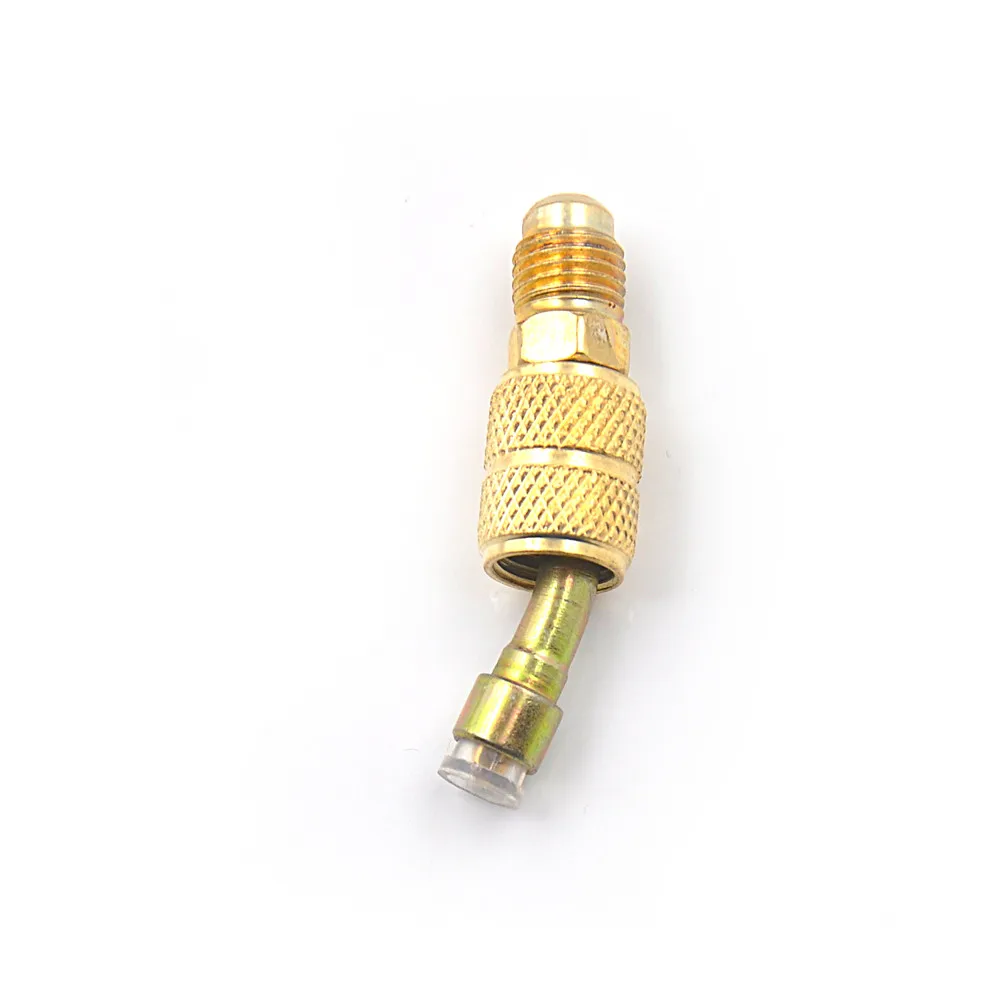 

Conditioner Air Conditioning Charging Valve Refrigeration Adapter Connector Adaptor Stable Gauges Hose Adapter
